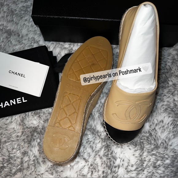 Chanel Espadrilles Women’s 37 NEW - Picture 13 of 17